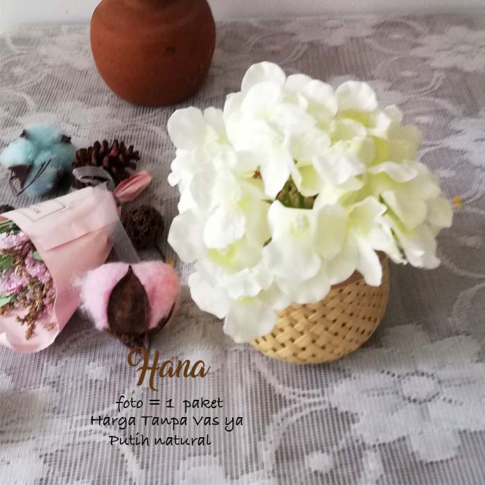 Bunga artificial hydrangea / bunga hidrangea artificial-4