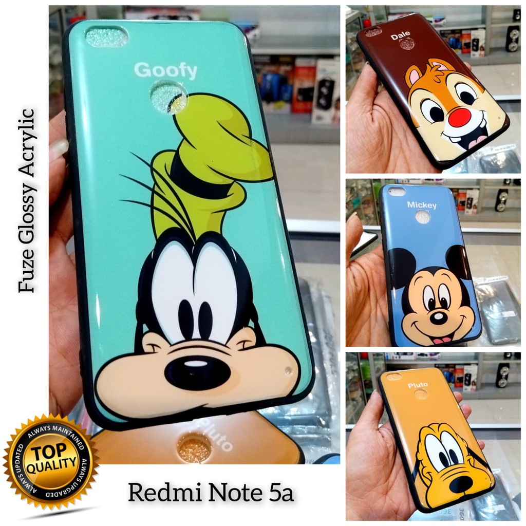 Sale Case Redmi Note 5a Fuze Akrilik Disney Glossy Super Premium Quality