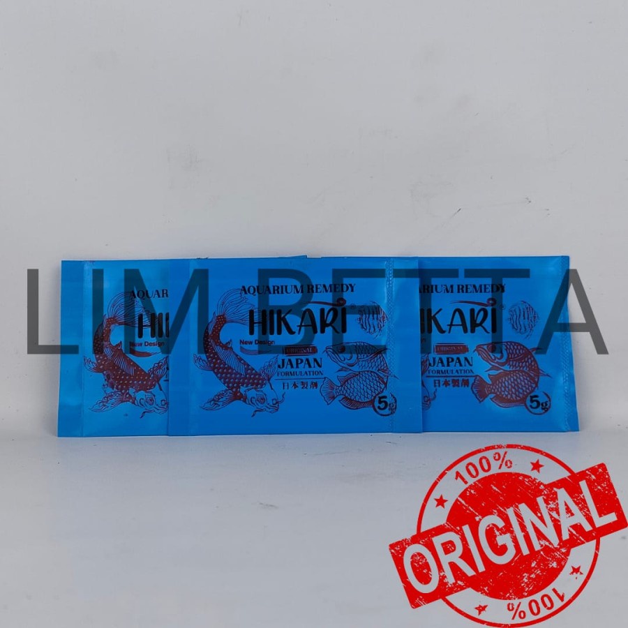 OBAT IKAN HIKARI 5 GRAM / OBAT IKAN ARWANA / OBAT IKAN KOI