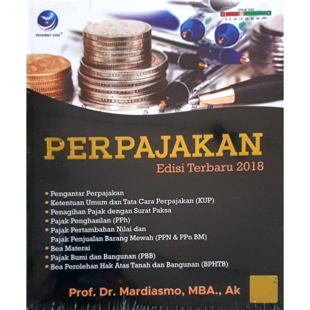Perpajakan Edisi 2018 - Mardiasmo  [ ORIGINAL ]