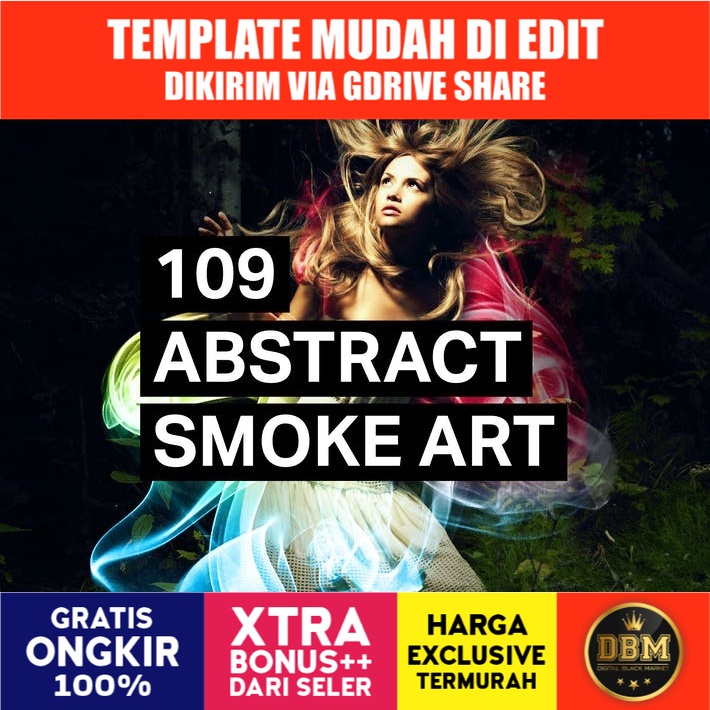 109 Abstract Smoke Art