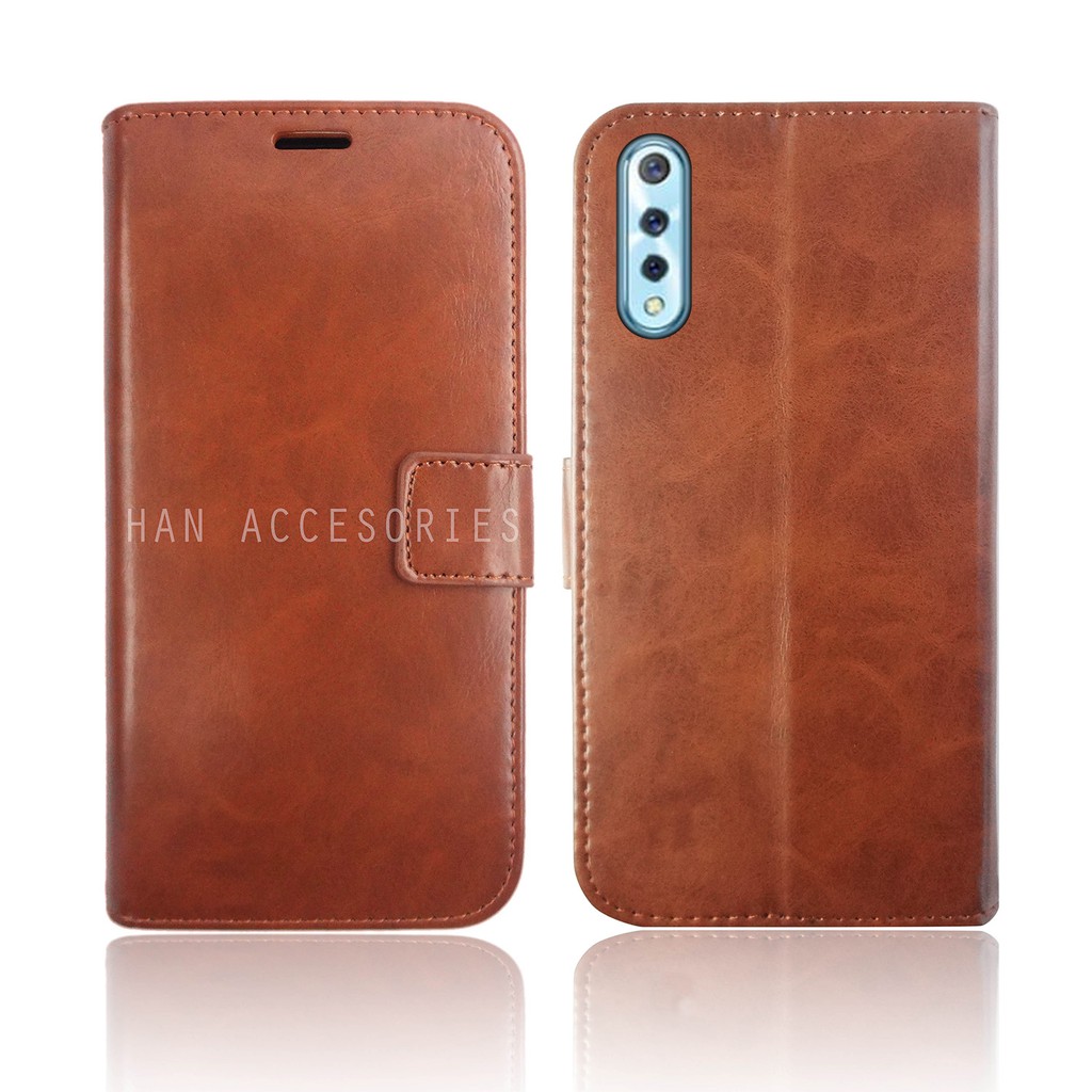 VIVO S1/S1 PRO Original 100%  Fashion Selular Flip Leather Case - Flip Cover - Wallet Case