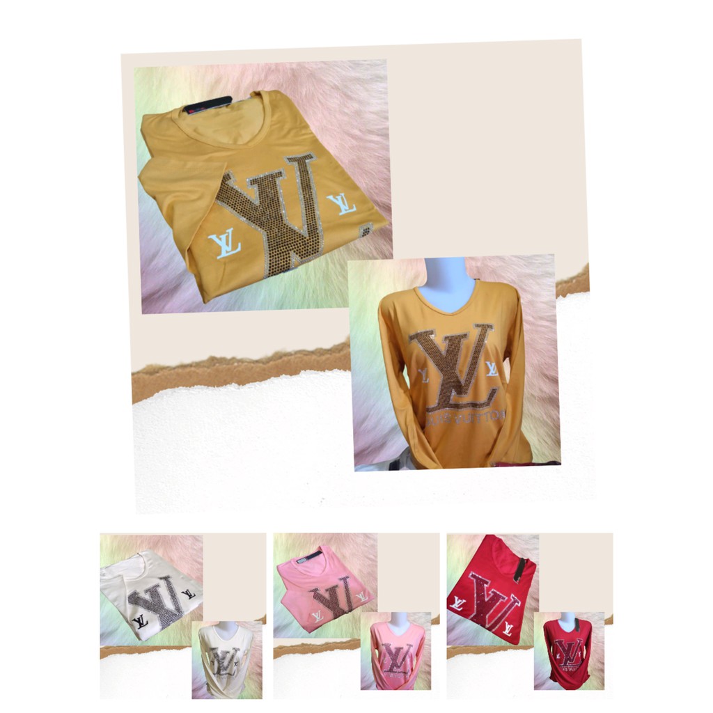 KAOS CEWEK / KAOS LENGAN PANJANG/KAOS LOUIS VUITTON