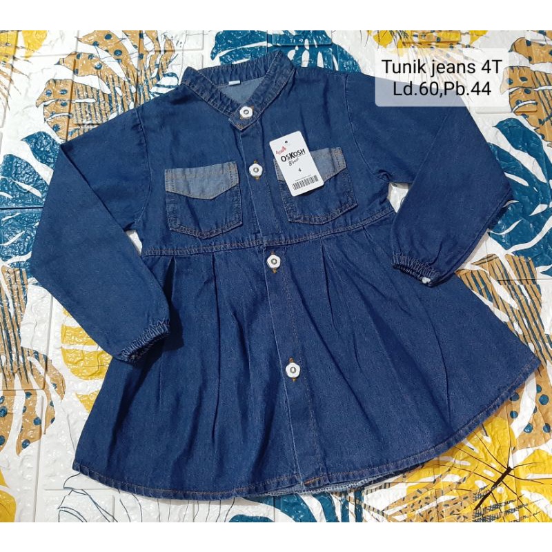 Tunik Jeans / Tunik Anak Perempuan