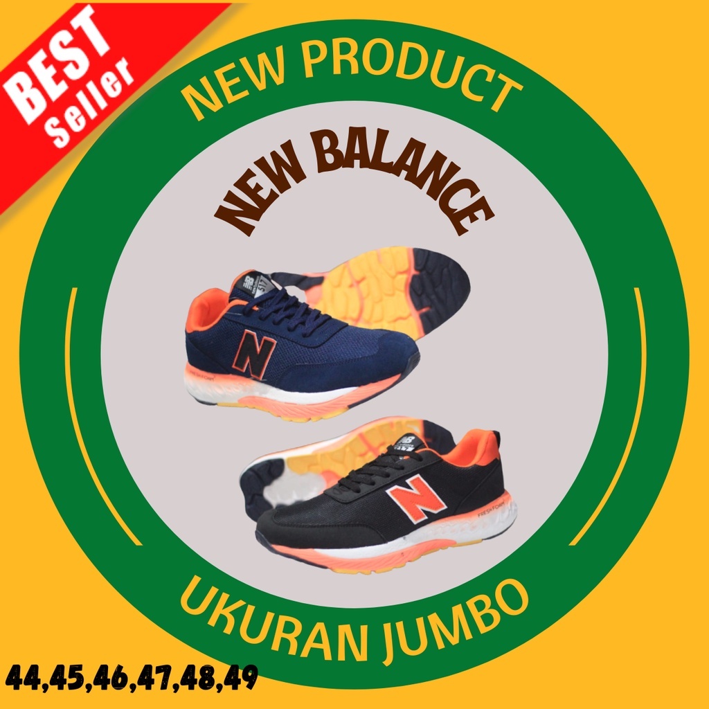 NEW SEPATU PRIA UKURAN BESAR SEPATU SNEAKERS OLAHRAGA BIG SIZE 44 45 46 47 48 SEPATU SEKOLAH UKURAN 