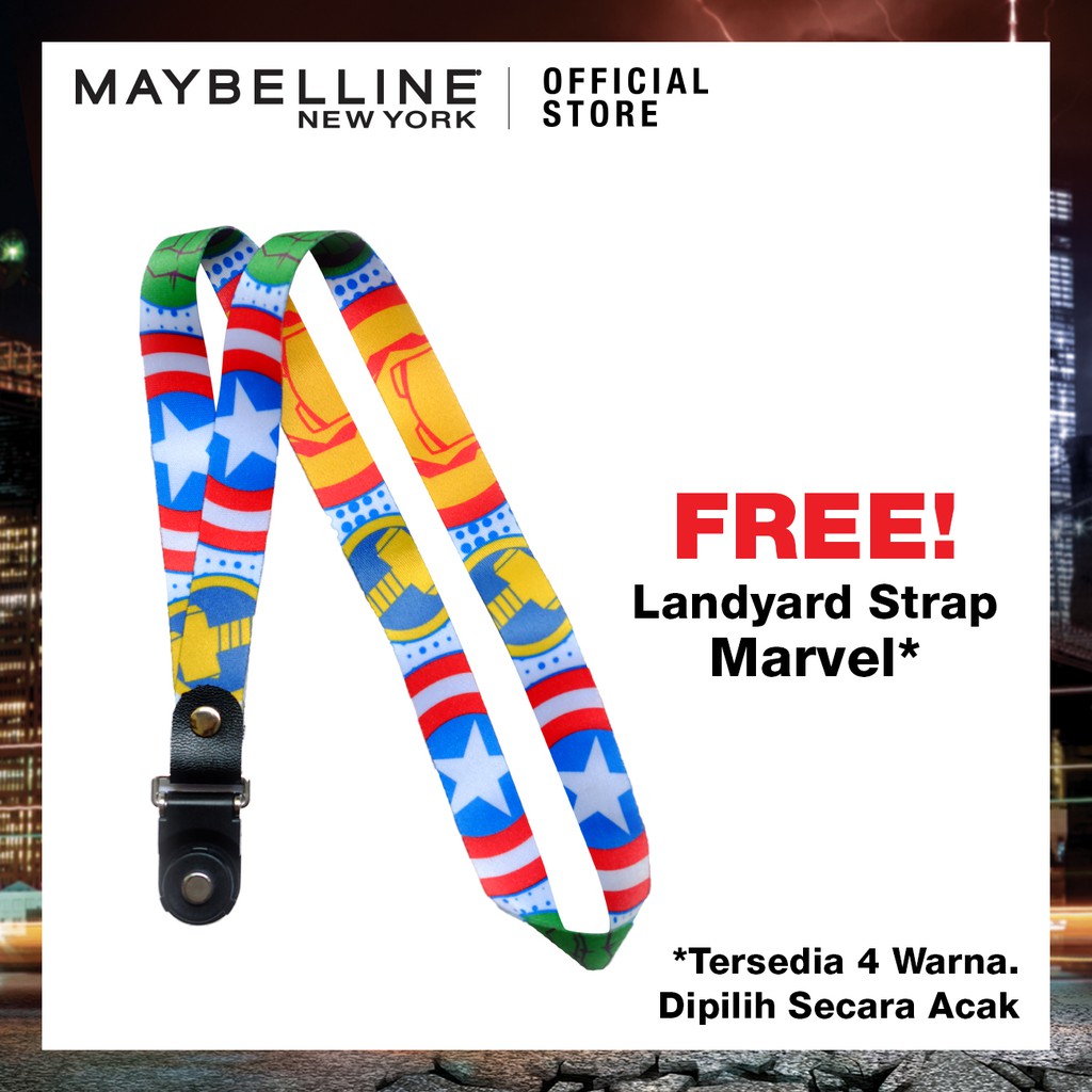 [Gimmick] Maybelline X Marvel Lanyard Tidak Untuk Dijual