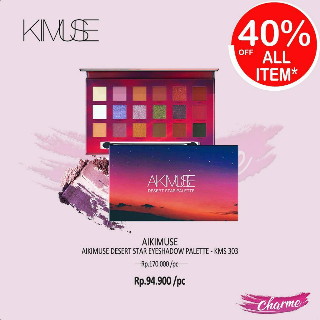 (READY &amp; ORI) Kimuse Desert Star Eyeshadow Palette KMS303 KMS 303