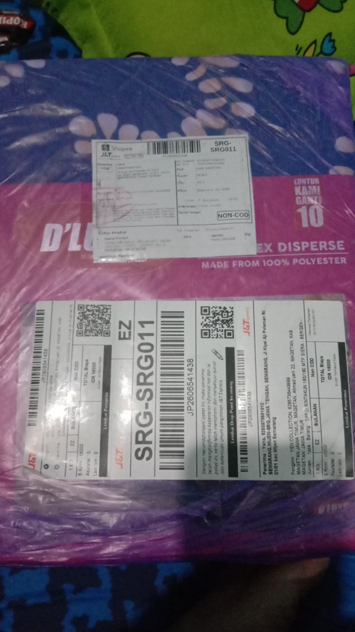 Sprei Kintakun 160 Motif Arnita / Nadine / Agnesia / Chloe