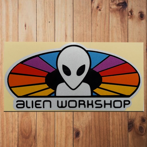 STICKER ALIEN WORKSHOP NA