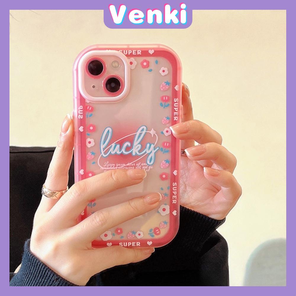 iPhone Case Silicone Soft Case Clear Case Fluorescent Color Airbag Shockproof Protection Camera Flower Cute Compatible For iPhone 11 Pro Max 13 Pro Max 12 Pro Max 7Plus xr XS Max