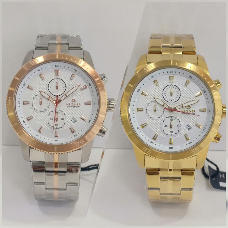 JAM TANGAN PRIA HEGNER 1675 / HW 1675 G-3 ORIGINAL GARANSI 1TAHUN