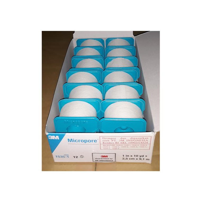 Micropore 3M 1 Inch / Micropore 3M 1 In / Micropore 1 Inci