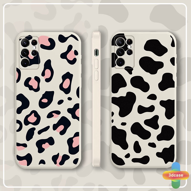 Casing OPPO A15 A54 A5S A3S A16 A95 A7 A5 A9 A31 A53 2020 A12 A1K A55 A36 A76 A96 Reno 5 4 5F 4F 6 7 A57 A74 A15S A52 A11K A92 A35 A11 A93 A32 A72 A94 A53S F17 PRO A16S A12S A12E A33 Y20 Y12 5 5i C3 C25 Fashion Leopard Print Camera Lens Protection Case