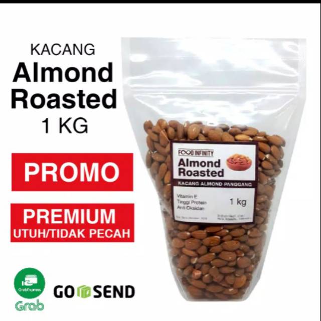 

Almond roasted mola 1000 gr