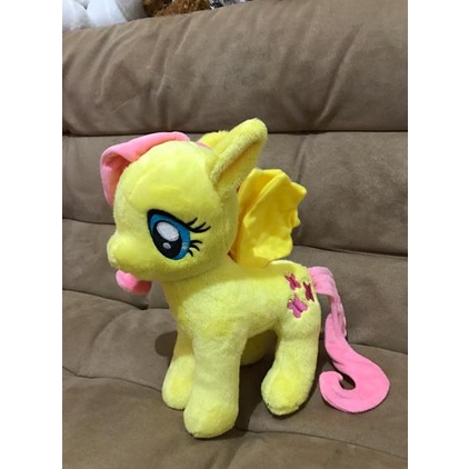 Boneka Kuda Pony My Little Pony Kuning Fluttershy Yellow Cute