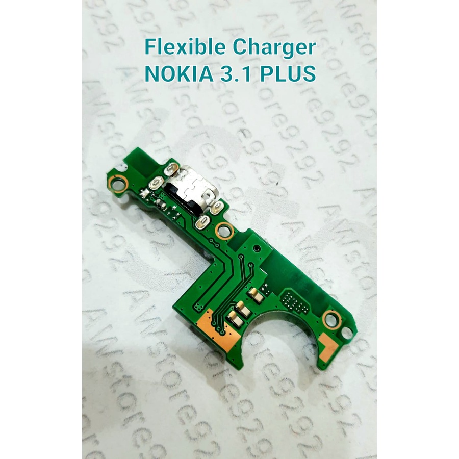 Flex Flexible Fleksibel Papan PCB Con Cas Konektor Charger Nokia 3.1 PLUS - X3