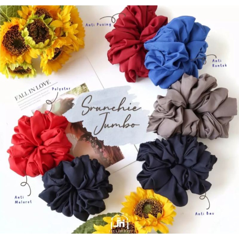 seranchie jumbo/iket rambut cepol/Cepol hijab/Sanggul iner hijab