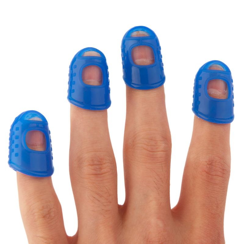 Pelindung Jari Gitar Silicone Fingertip Protector 5 PCS - DLW-05