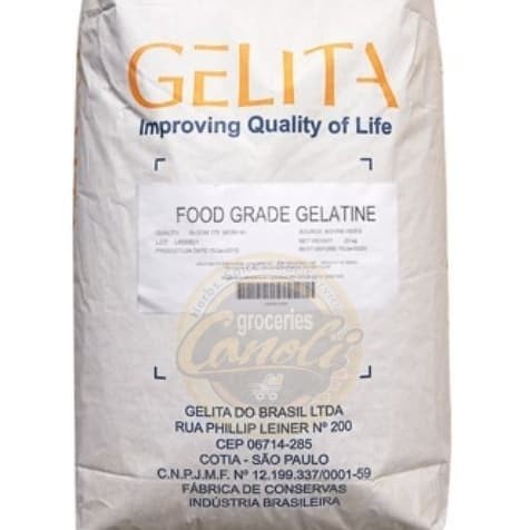 

Ht62D Gelatin Bubuk Gelita Halal / Gelatine Powder Import - Kemasan 100Gr Ht52Hh
