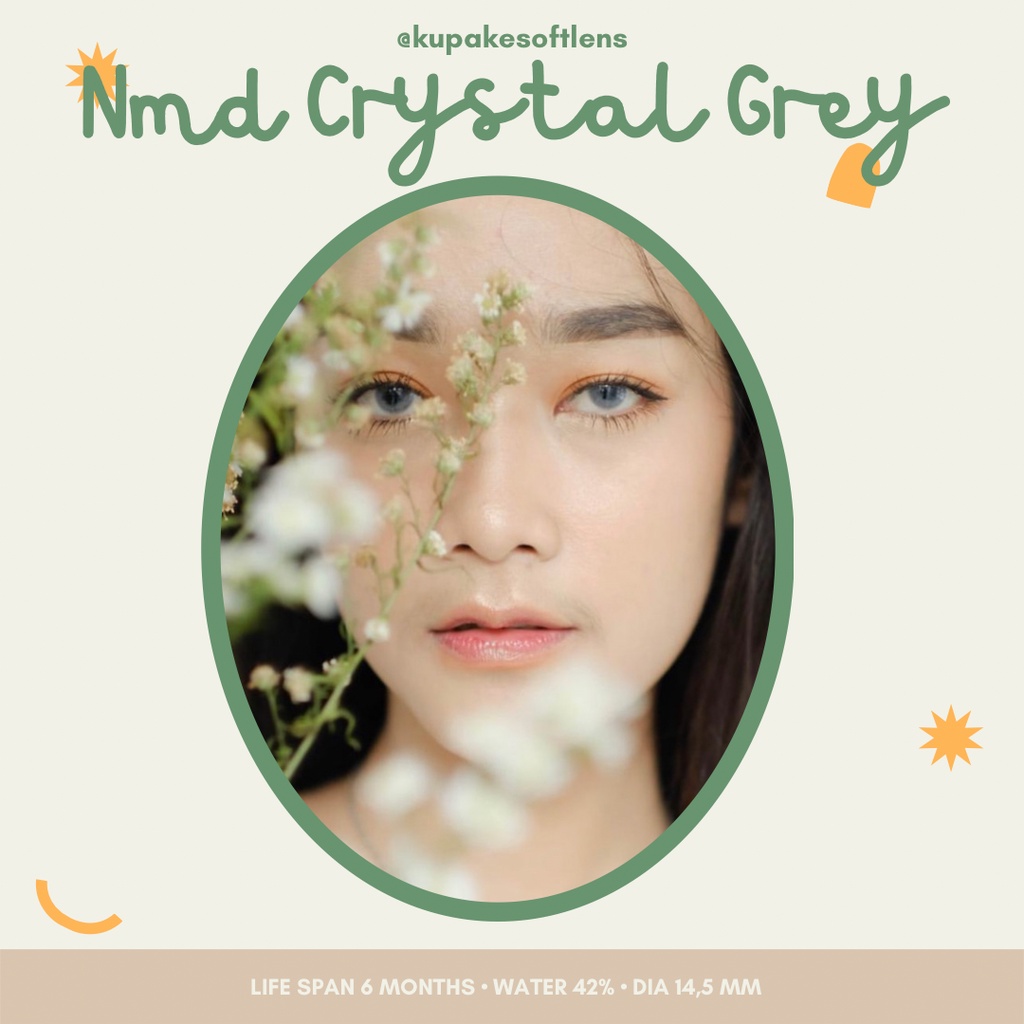 KUPAKESOFTLENS Crystal Grey Natural Softlens by NMD