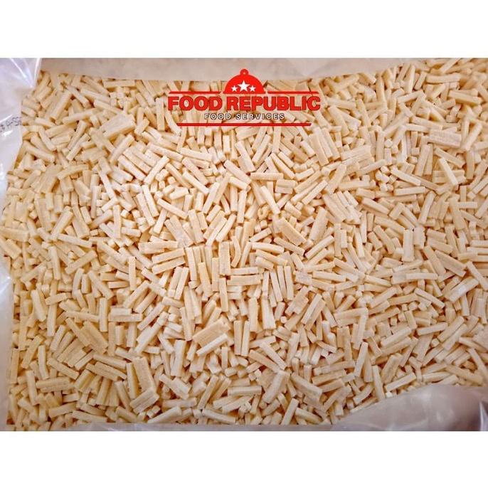 

(BISA COD) MOZARELLA LEPRINO SHREDDED 1 KG - MOZZARELLA PARUT IMPORT HALAL MURAH Kode 348