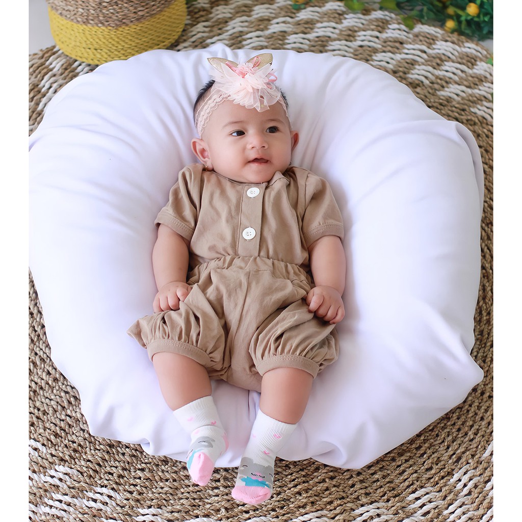 TINGTONG - Acel Playset - Setelan Bayi Baby Anak Cowok Perempuan - Baju dan Celana anak Bayi Katun