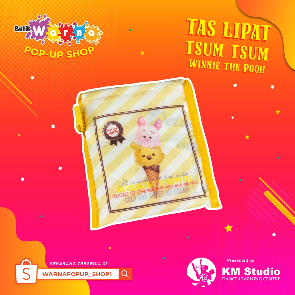 DisneyLand Tas Lipat Winnie the Pooh