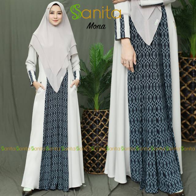 SYARI MONA BY SANITA ORIGINAL GAMIS SET