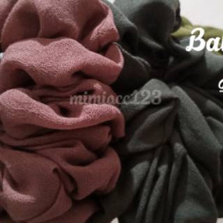 SCRUNCHIE BAHAN POLYCOTTON CEPOL HIJAB KUNCIR  RAMBUT  