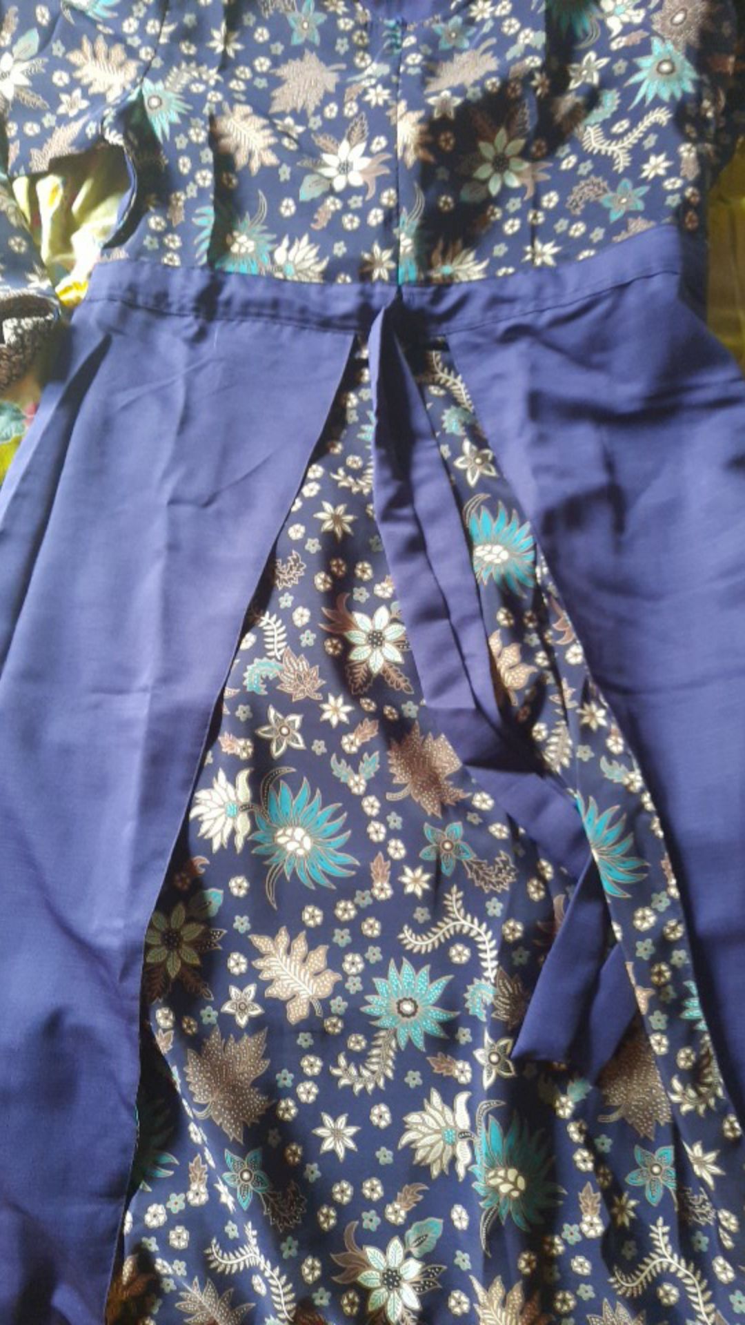 Gamis Syar I Batik Kombinasi Premium Dress Fashion Gamis Wanita Batik Baloteli Modern Gamis Ootd