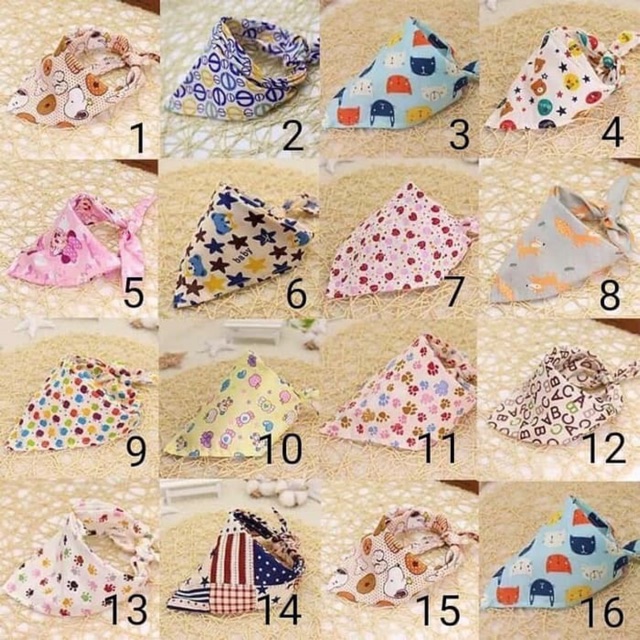Scarf Anjing Kucing ll Assorted Scarf