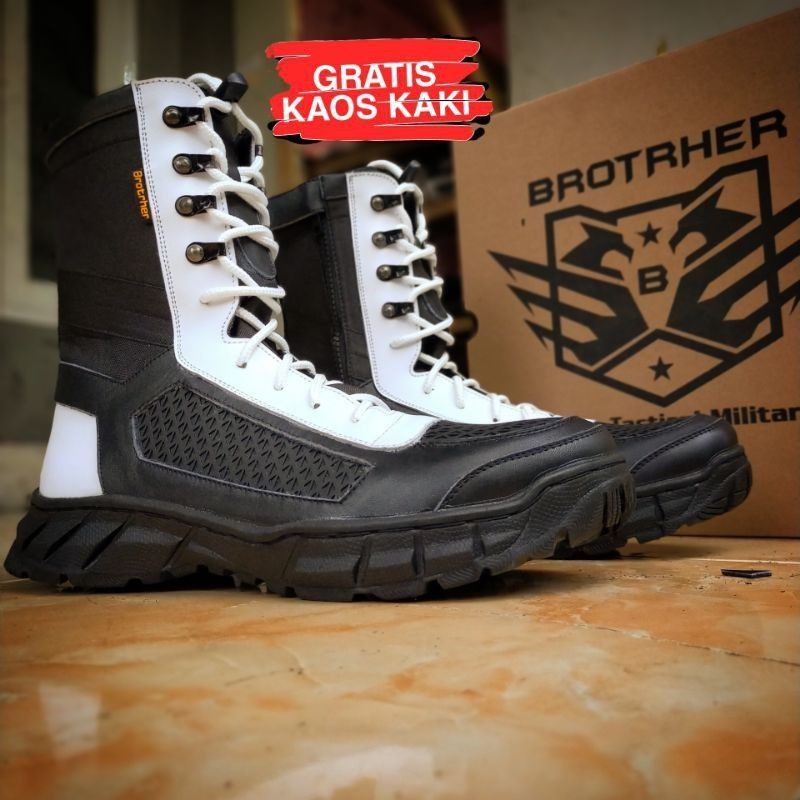 SEPATU PDL TALI PUTAR BROTRHER SAGA FITGO PROVOS POLRI BAHAN KULIT SAPI ASLI SEPATU PDL DINAS LAPANGAN TNI POLRI SECURITY SATPAM SEPATU BOOTS PRIA WANITA