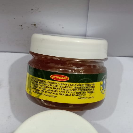 GEMUK BURGARI BENING 100gr SEMI SYNTHETIC LITHIUM GREASE NO 3GB HI TEMP 400