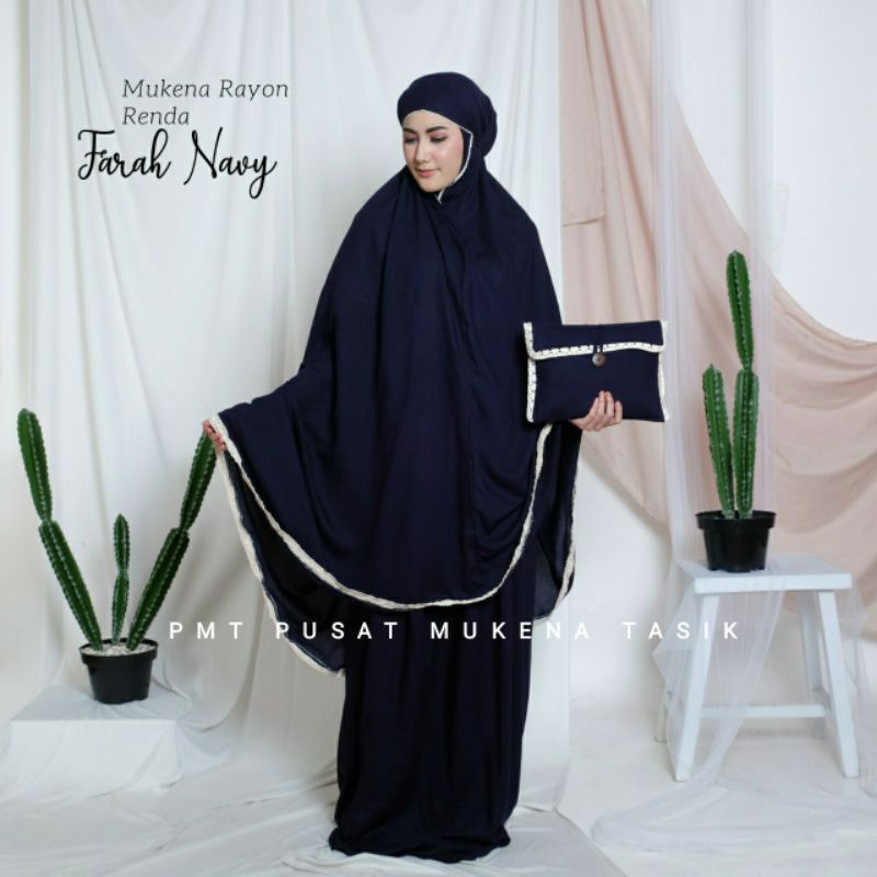 MUKENA DEWASA KATUN RAYON FARAH | BALI RENDA RAJUT LUNA | ZELINE TRAVELING SHARLA AIRA TERMURAH