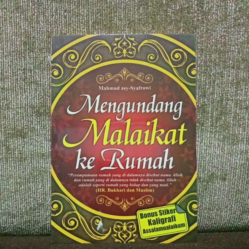 Mengundang malaikat kerumah. Bonus stiker kaligrafi.   i4