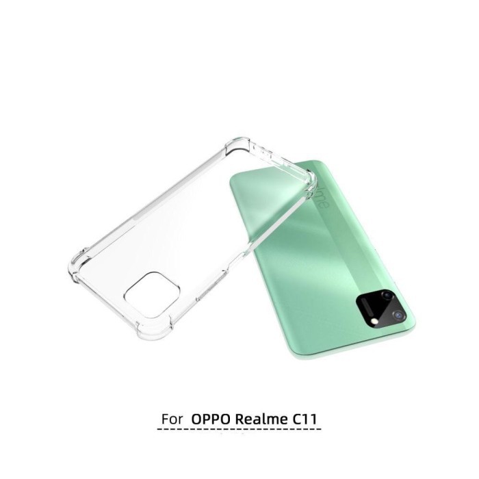 SOFT CASE ORIGINAL ANTI CRACK REALME C11 SILIKONE - CLEAR BENING