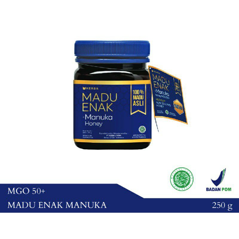 

MADU ENAK +MANUKA HONEY 100% MADU ASLI / MADU ENAK 250GR / MADU ENAK PLUS MANUKA HONEY 250GR / MADU ENAK MANUKA
