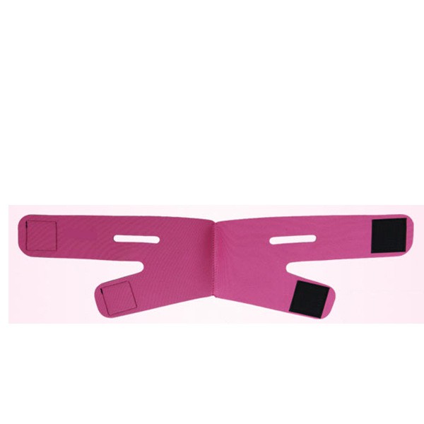 ALAT PENIRUS WAJAH V SHAPE SLIMMING FACE BELT PIPI SABUK PERAMPING MUKA LA060P3 IMPORT MURAH PINK