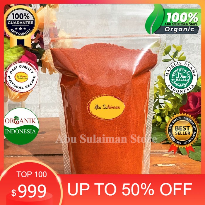 

Rempah Bubuk Cabe Super Pedas 1 kg / Super Spicy Chilli Powder / Cabai Bubuk Enak Halal