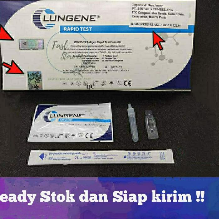 ❃ Swab Hidung Antigen Mandiri Kit AG 1pcs ORI ➵