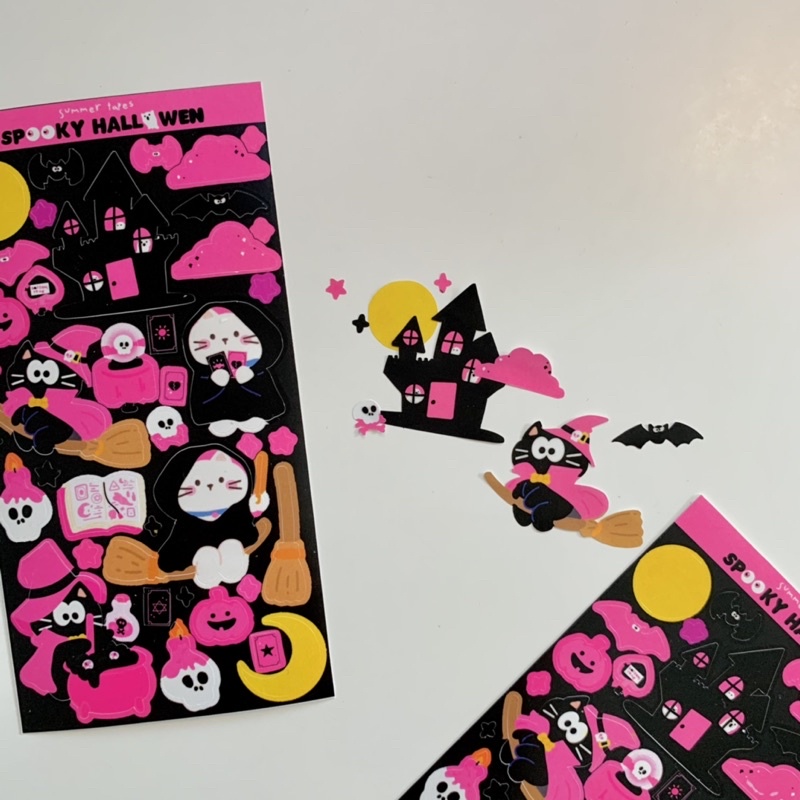 

Summer Tapes - Spooky Halloween Seal Sticker/deco sticker/sticker jurnal/polcos deco