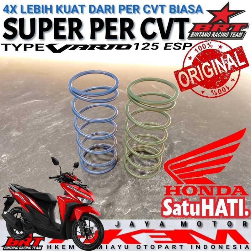 Jual PERCVT VARIO 125/150 NEW LED SUPER SPRING BRT PERCVT BRT ORIGINAL
