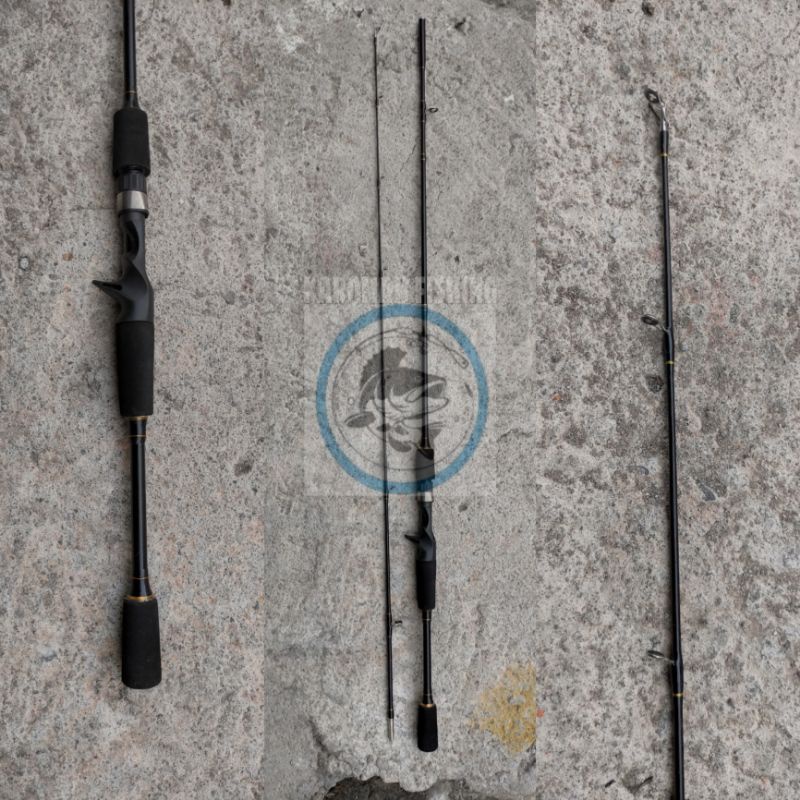 Joran  Bc Fiber Solid Hitam Terkuat 165 180 198