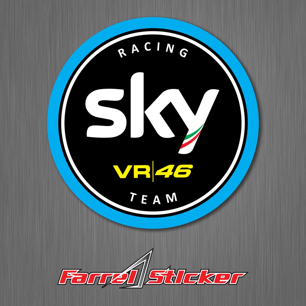 STIKER SKY STICKER VR 46 TEAM