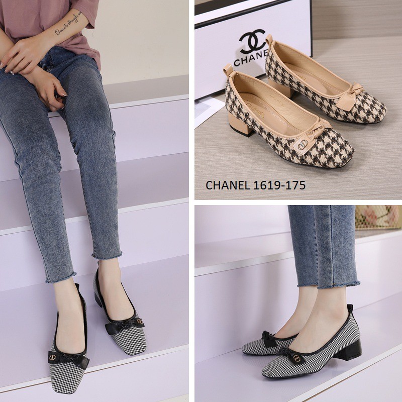 SEPATU WANITA HEELS PLATFORM SHOES 1619-175