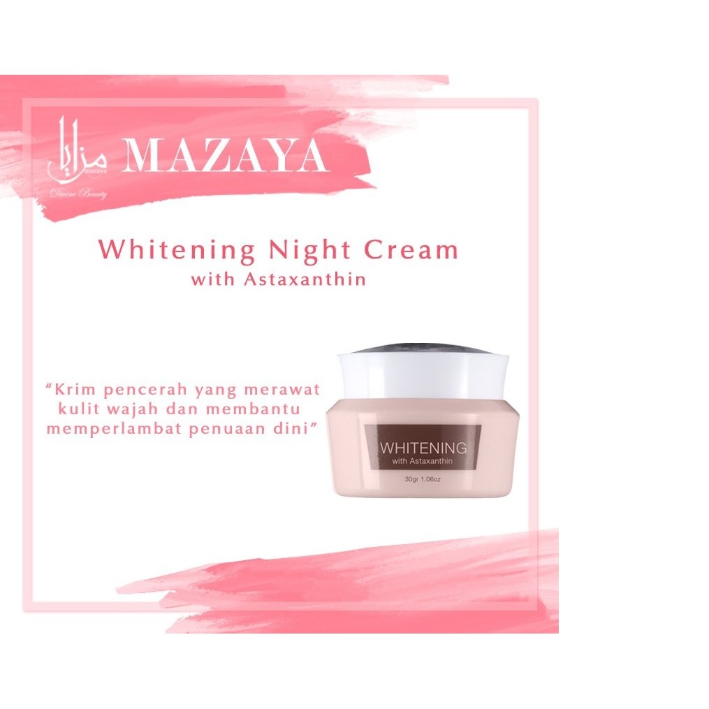 Whitening Cream with Astaxanthin (Night Cream)