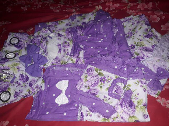 Preorder Kitchen Set Annisa Ungu / Shabby Shabbychic Bunga / Putih Vintage / Home Set Dapur Homeset