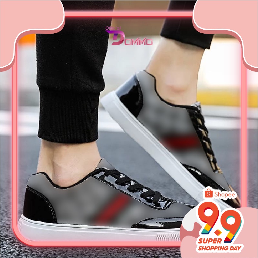 [LOKAL] DOMMO - D5094 SEPATU motif CG - Sepatu Sneaker Shoes BISA COD DARI JAKARTA