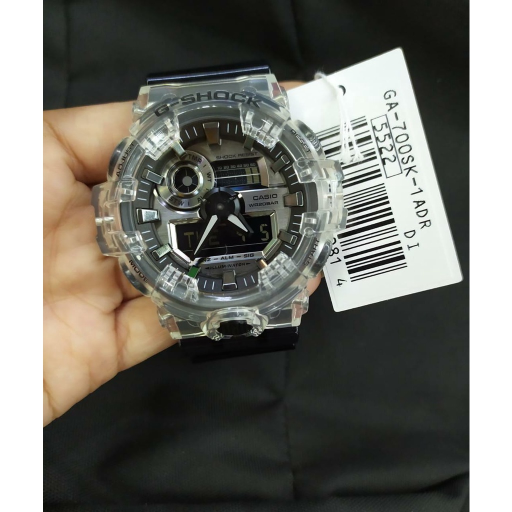 JAM TANGAN PRIA CASIO G-Shock GA-700SK-1ADR  ORIGINAL MURAH