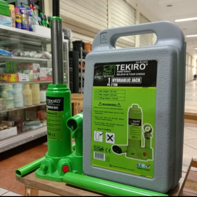 Dongkrak Botol 2 Ton Tekiro - Dongkrak Mobil Tekiro